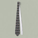 Cats In Love Custom Tie