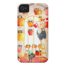 Cats in The Attic iPhone 4 Covers