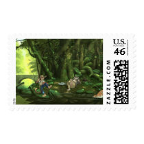 Cats in the shade stamps