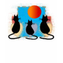 Cats in the Sun t-shirts