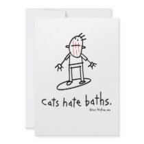 cats personalized invites