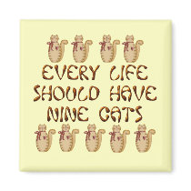 Cats Life magnets