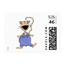 Cats 'n' Dogs · Cat in Overall postage