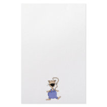 Cats 'n' Dogs · Cat in Overall Stationery Paper