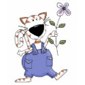 Cats 'n' Dogs · Cat with Flower t-shirts