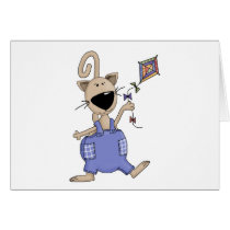 Cats 'n' Dogs · Cat with Kite cards