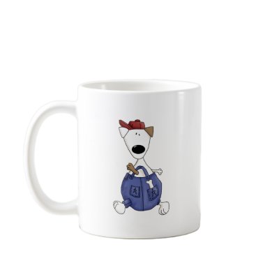 Cats 'n' Dogs · Dog in Overall Mug by CSCountryCuties