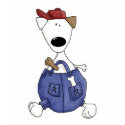 Cats 'n' Dogs · Dog in Overall t-shirts