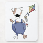 Cats 'n' Dogs · Dog with Kite Mouse Pads