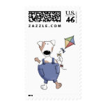 Cats 'n' Dogs · Dog with Kite postage
