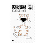Cats 'n' Dogs · White Cat postage