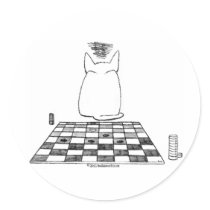 Cats Never Lose - or so they thought! Stickers
