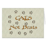 Cats Not Brats Cards