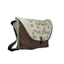 Cats Not Brats Commuter Bags