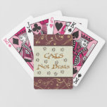 Cats Not Brats Playing Cards