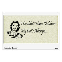 Cats Not Kids Wall Skins