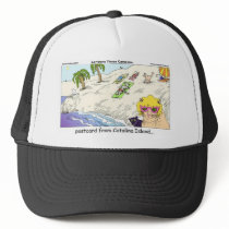 Cats Of Catalina Island Funny Gifts Cards & Tees hats