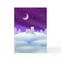Cats on Snowhill Holiday Card