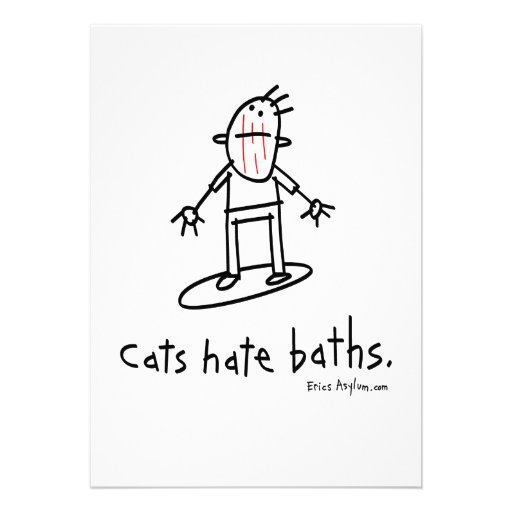 cats personalized invites