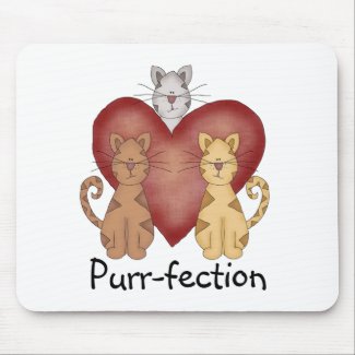Cats Purr-fection mousepad