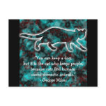 Cats & Quotes: Domesticated Human Postcards
