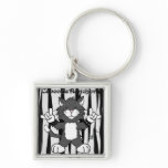 'Cats Rock!' Keychain