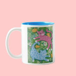 Cats Romp in a Garden mugs