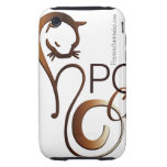 Cats_Round_Final_CMYK invis back, PositiveCatti... Tough iPhone 3 Cases
