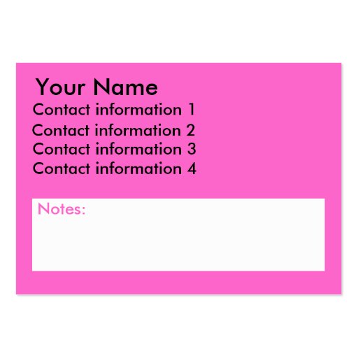 Cats Rule Business Card Templates (back side)