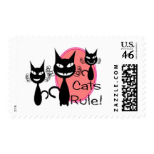 Cats Rule!!!!!!!!! Stamps