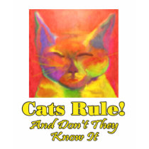 Cats Rule! T-shirt
