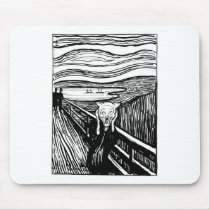 CAT'S SCREAM mousepads by jonart CAT'S SCREAM mousepads