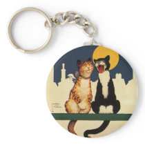 Cats Singing Keychains