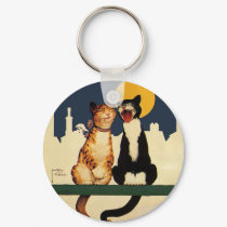 Cats Singing keychains by Tchotchke Cats Singing keychains