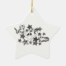 Cats & Stars ~ Ornament
