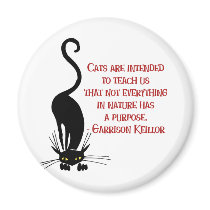 Cats Teach Us magnets by aesthete Cats Teach Us magnets