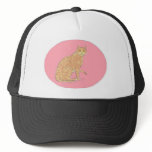 Cats, three, on varios products hat