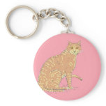 Cats, three, on varios products key chain