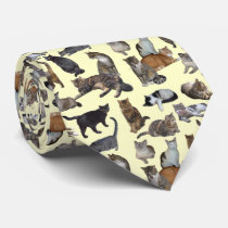 Cats Neck Tie