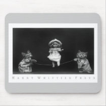 Cats with Jump Rope mousepads