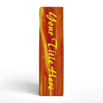 Cattails Binder - Orange