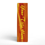 Cattails Binder - Orange
