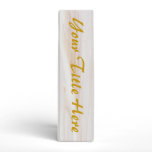 Cattails Binder - Pearl