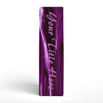 Cattails Binder - Purple