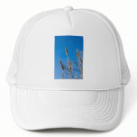 cattails of winter trucker hat