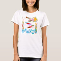 Cattails t-shirts