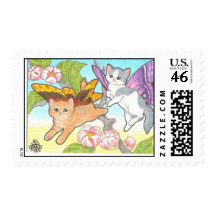 Catterflies in Spring Postage Stamps