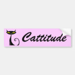 Cattitude Bumper Stickers