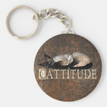 Cattitude Keychains