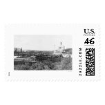 Cattle Barge Yukon River 1914 postage